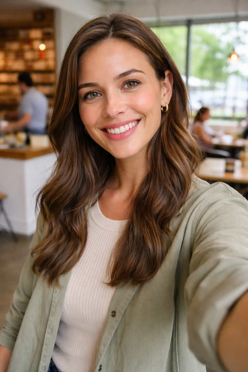mulher branca fazendo negocios na empresa Autym